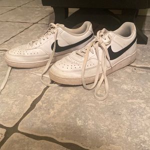 White sneakers